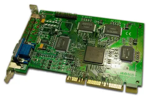 Placa gráfica Diamond Viper 330 com GPU Nvidia RIVA 128